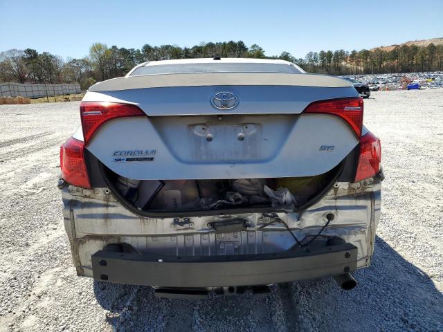  TOYOTA COROLLA 2017 Srebrny