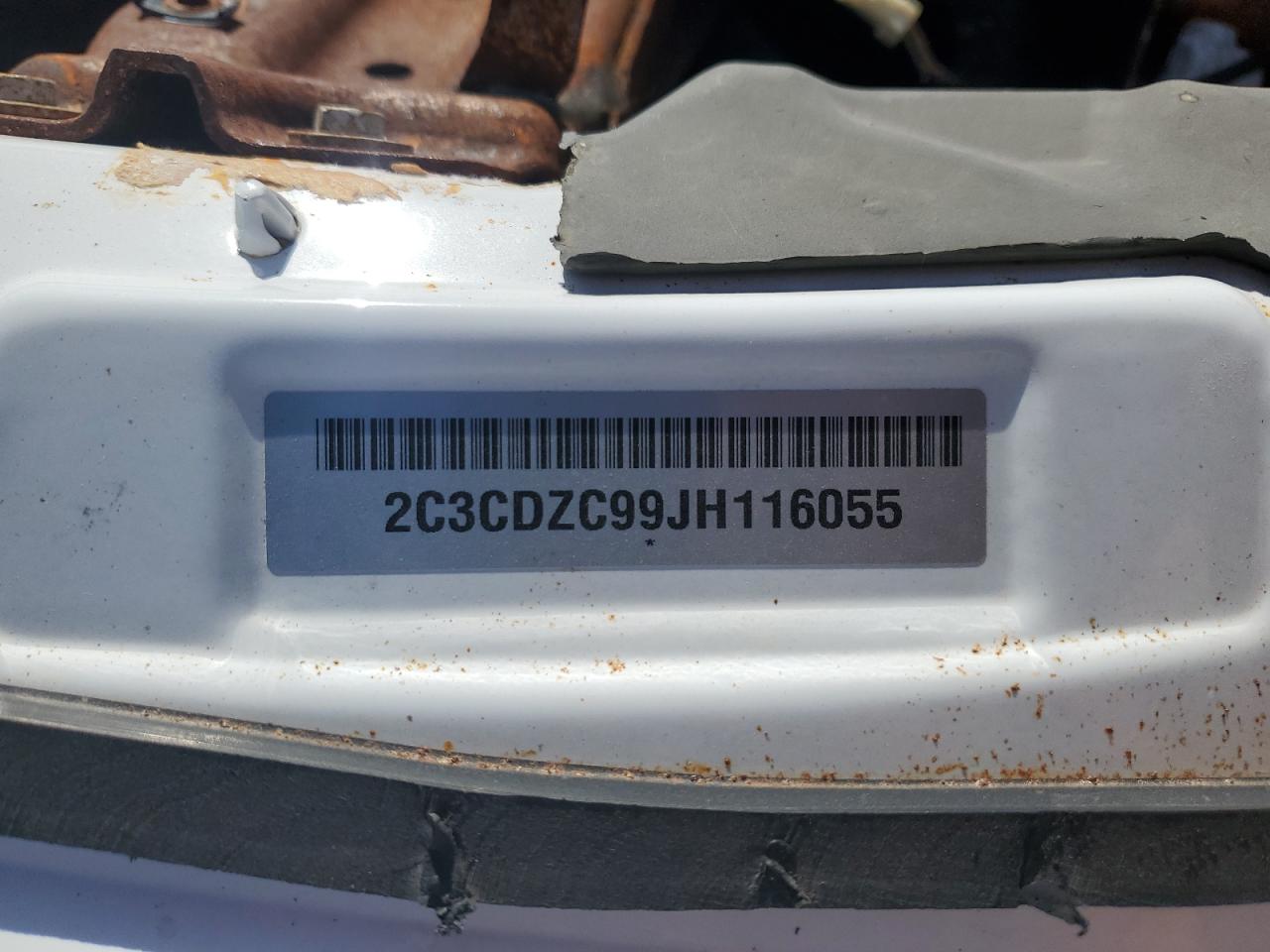 2018 Dodge Challenger Srt Hellcat VIN: 2C3CDZC99JH116055 Lot: 71996985