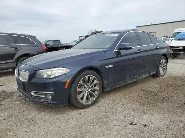 Sedans BMW 5 SERIES 2014 Granatowy