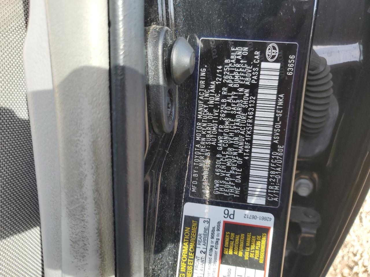 2015 Toyota Camry - Image 12