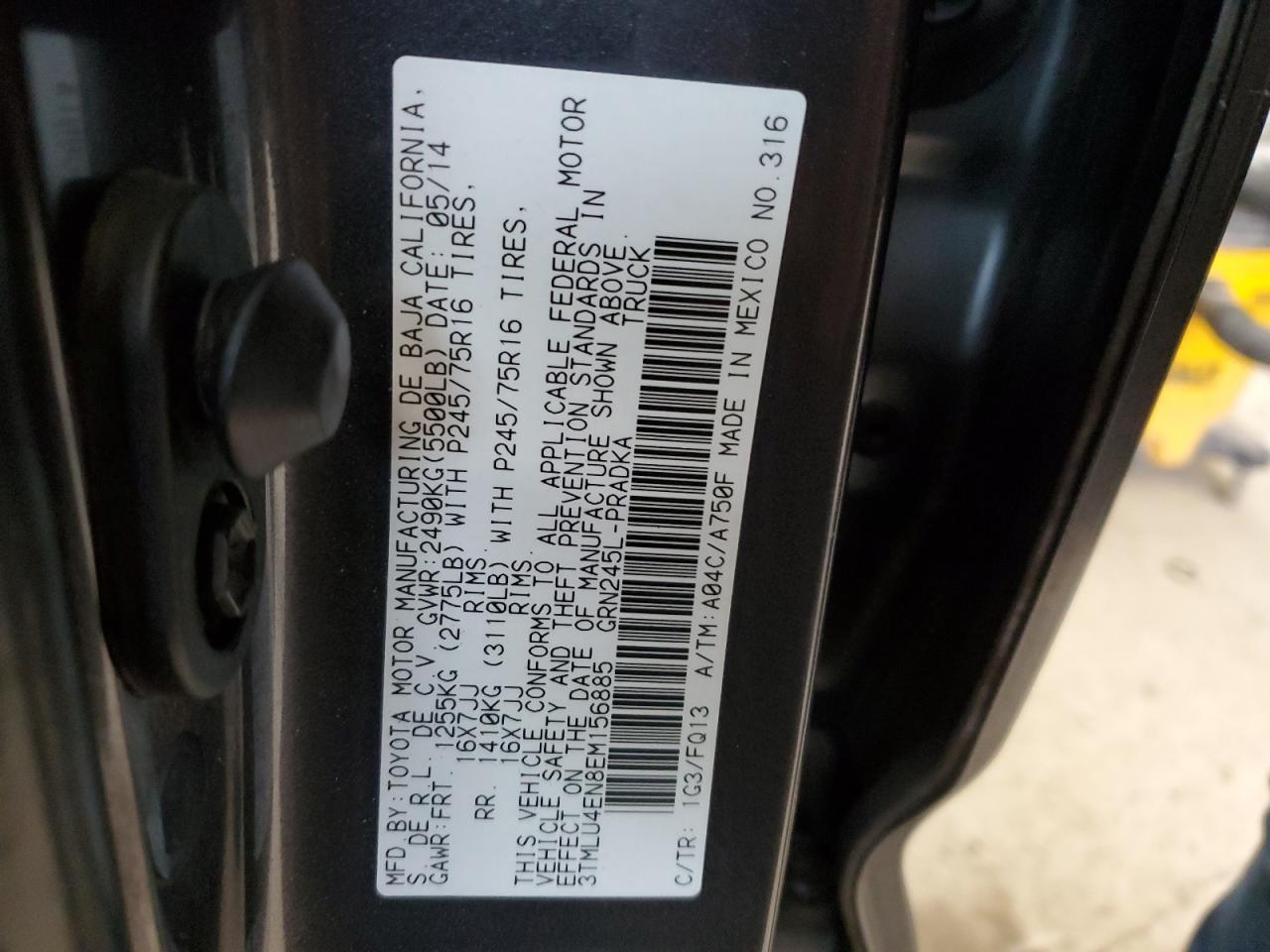 2014 Toyota Tacoma - Image 13