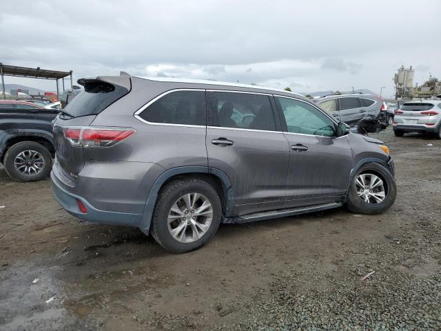  TOYOTA HIGHLANDER 2014 Сірий