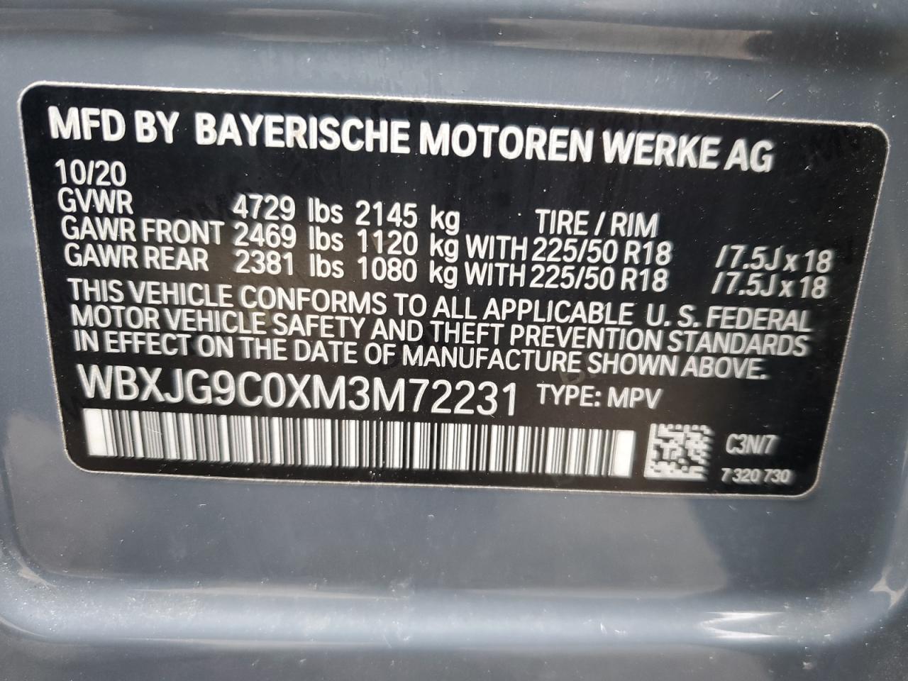 2021 BMW X1 - Image 14