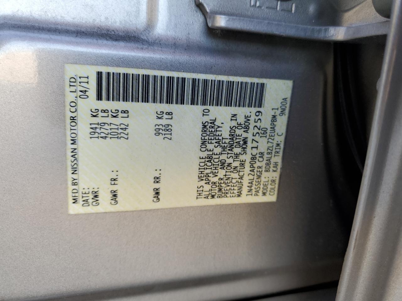 2011 Nissan Altima - Image 12