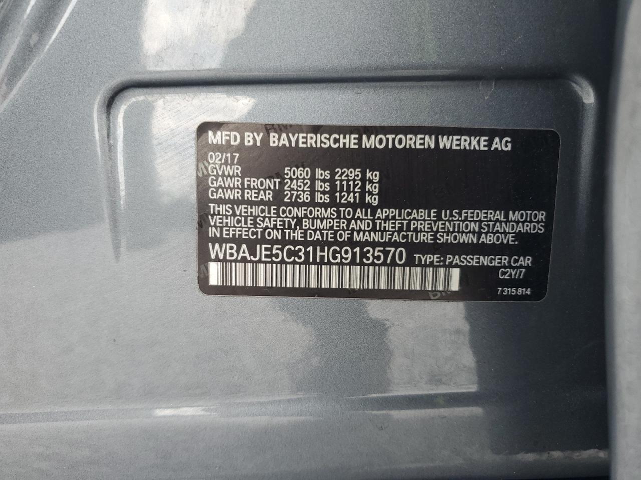2017 BMW 5er - Image 12