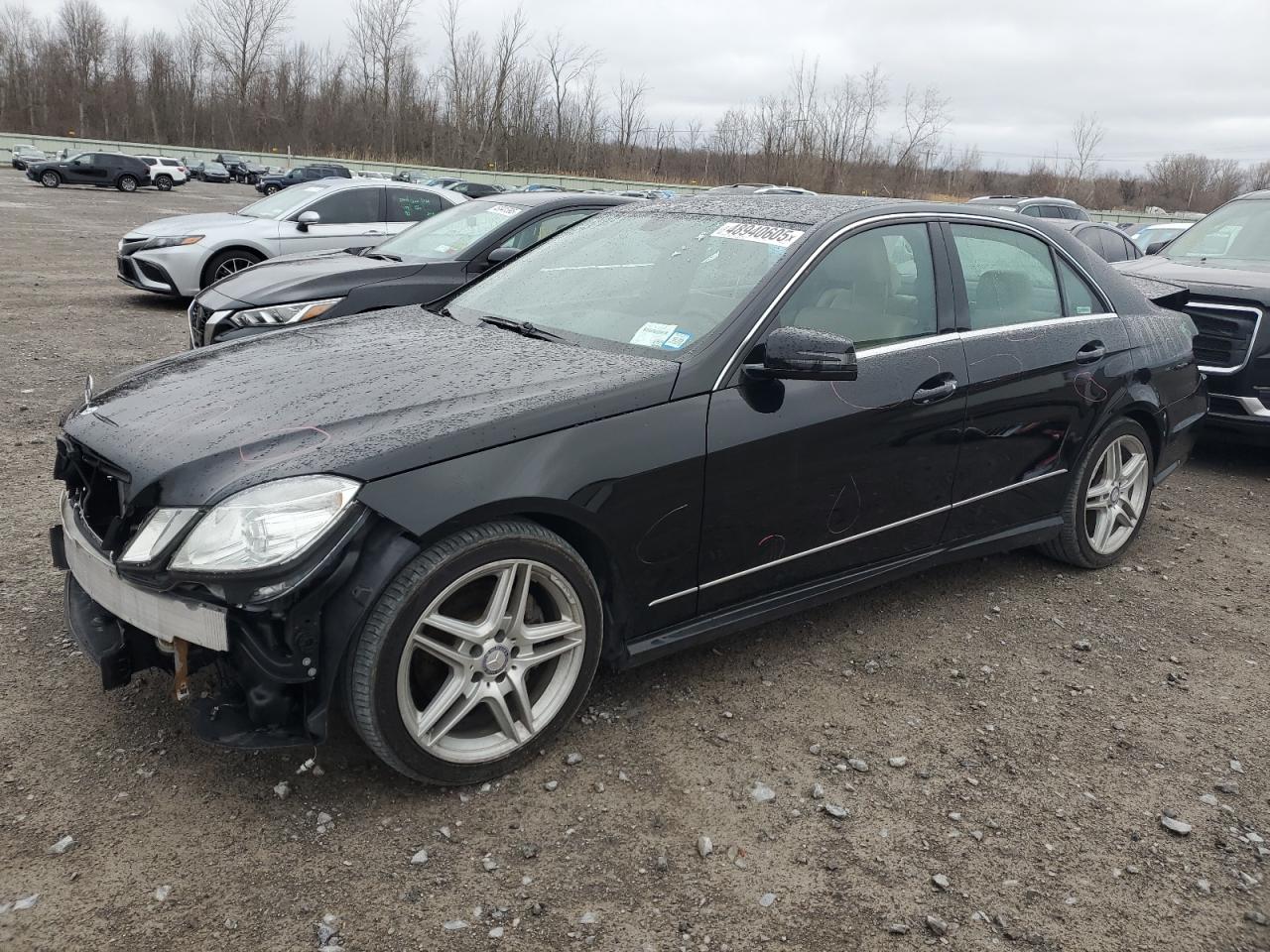 2013 Mercedes-Benz E 350 4Matic на продаже в Leroy, NY - Rear End