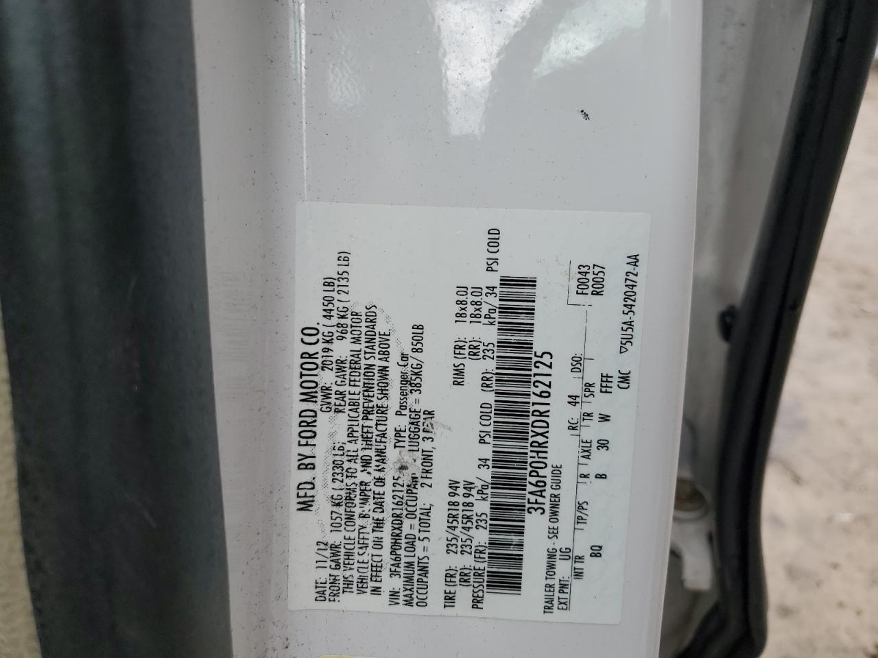2013 Ford Fusion - Image 12