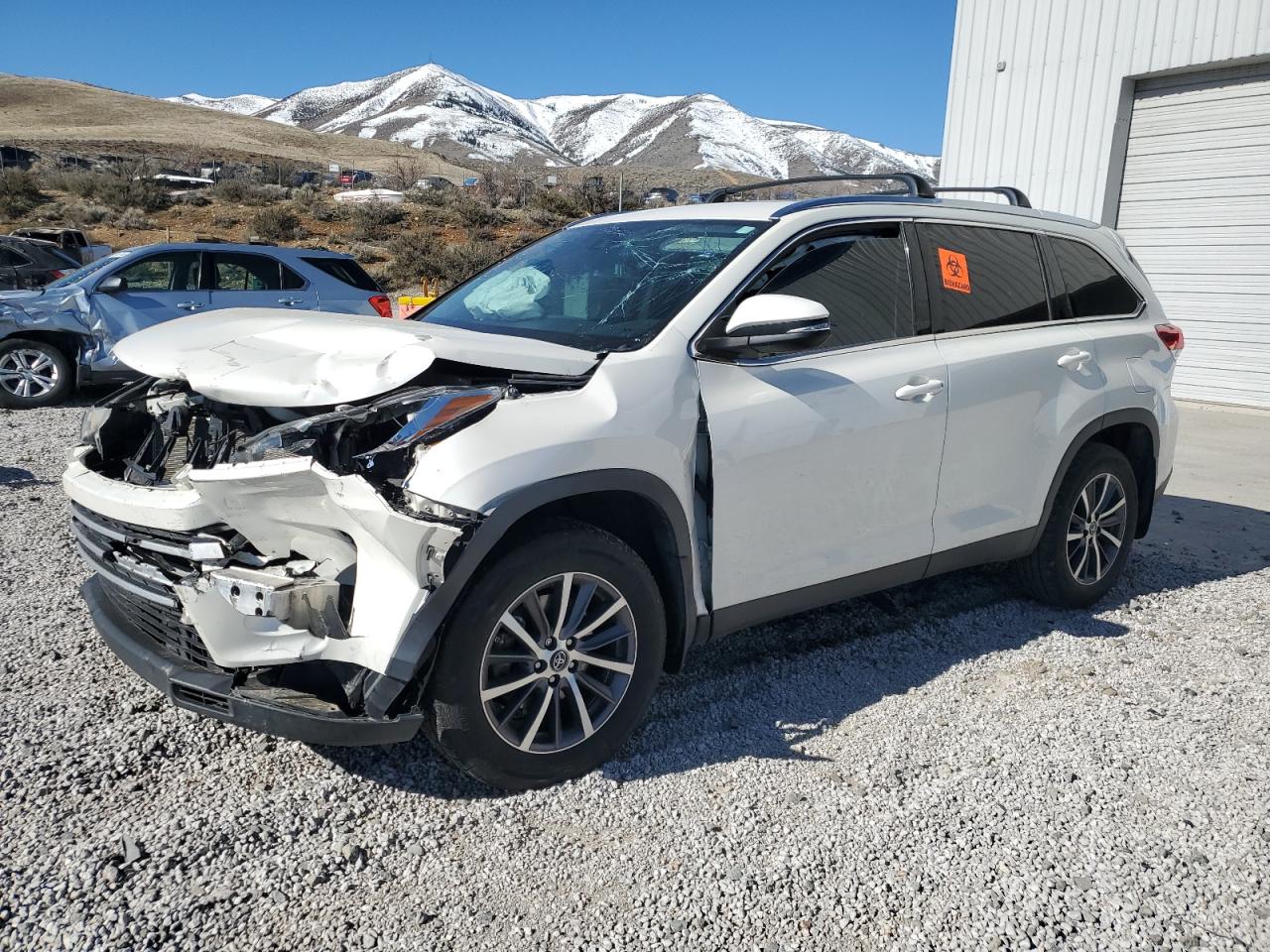 2019 Toyota Highlander Se for Sale in Reno, NV - Front End