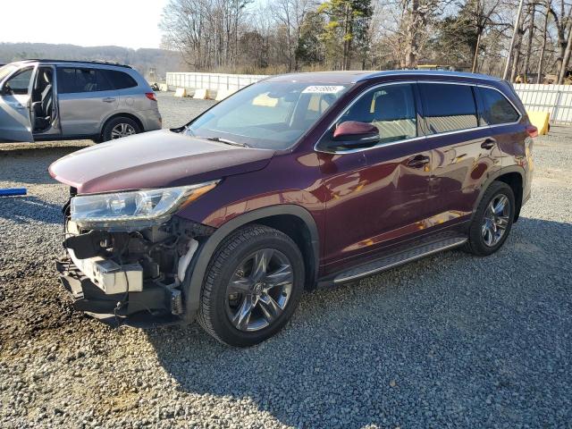  TOYOTA HIGHLANDER 2018 Burgundy