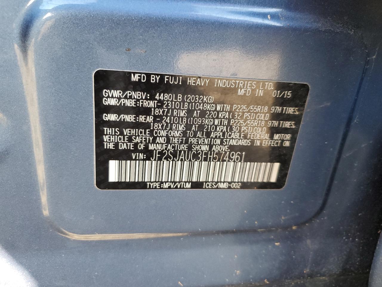 2015 Subaru Forester - Image 15