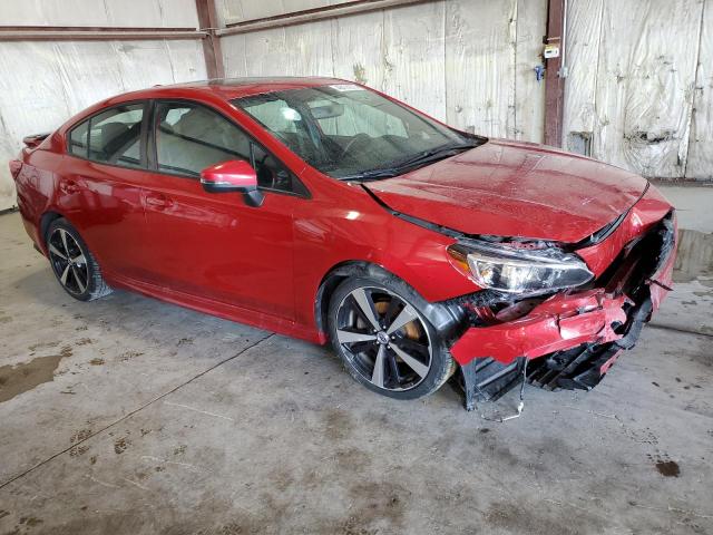  SUBARU IMPREZA 2017 Czerwony