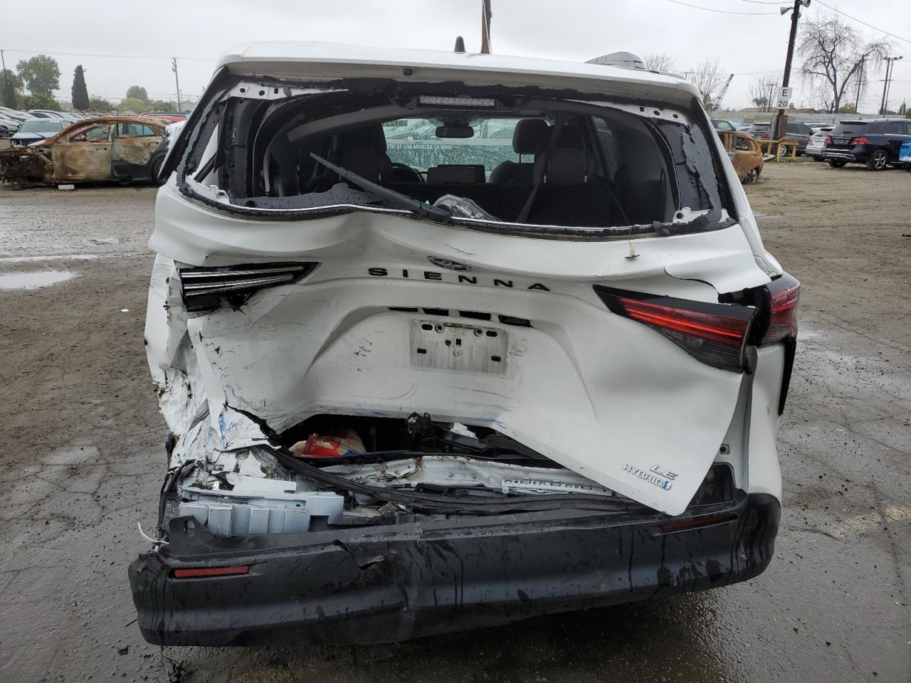 2022 Toyota Sienna Le VIN: 5TDBRKEC2NS095629 Lot: 51231375