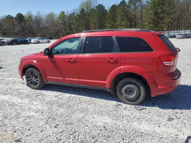 DODGE JOURNEY 2017 Czerwony