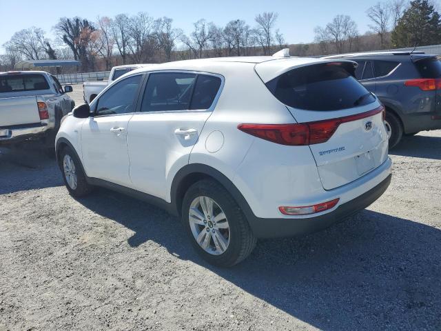  KIA SPORTAGE 2018 White