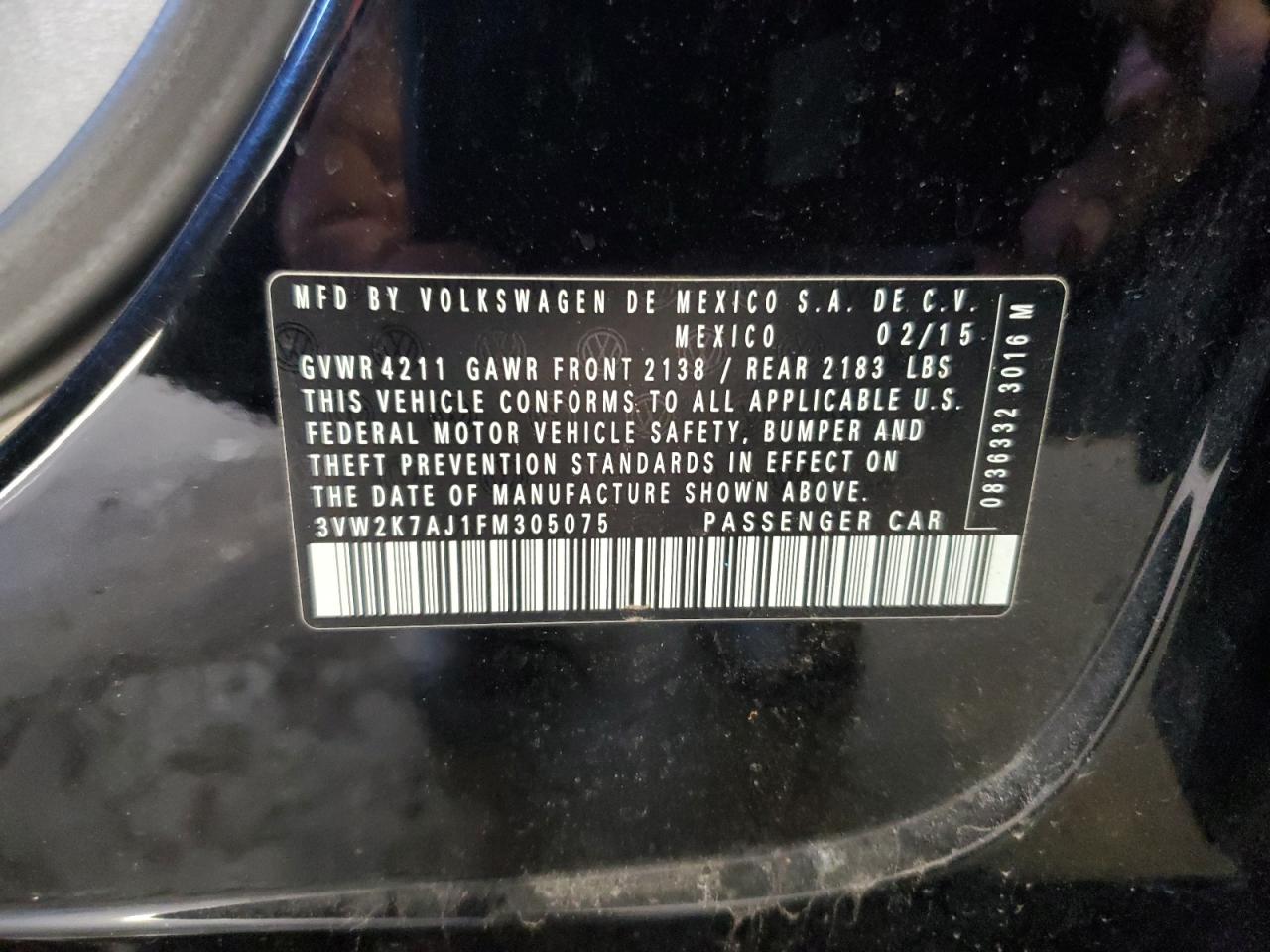 2015 Volkswagen Jetta - Image 12