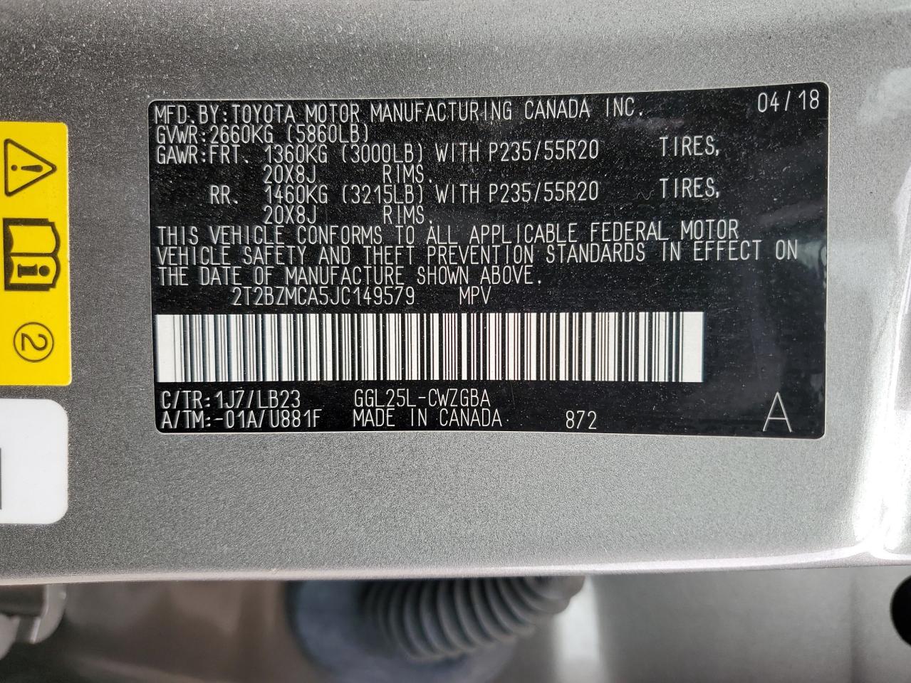 2018 Lexus RX - Image 12