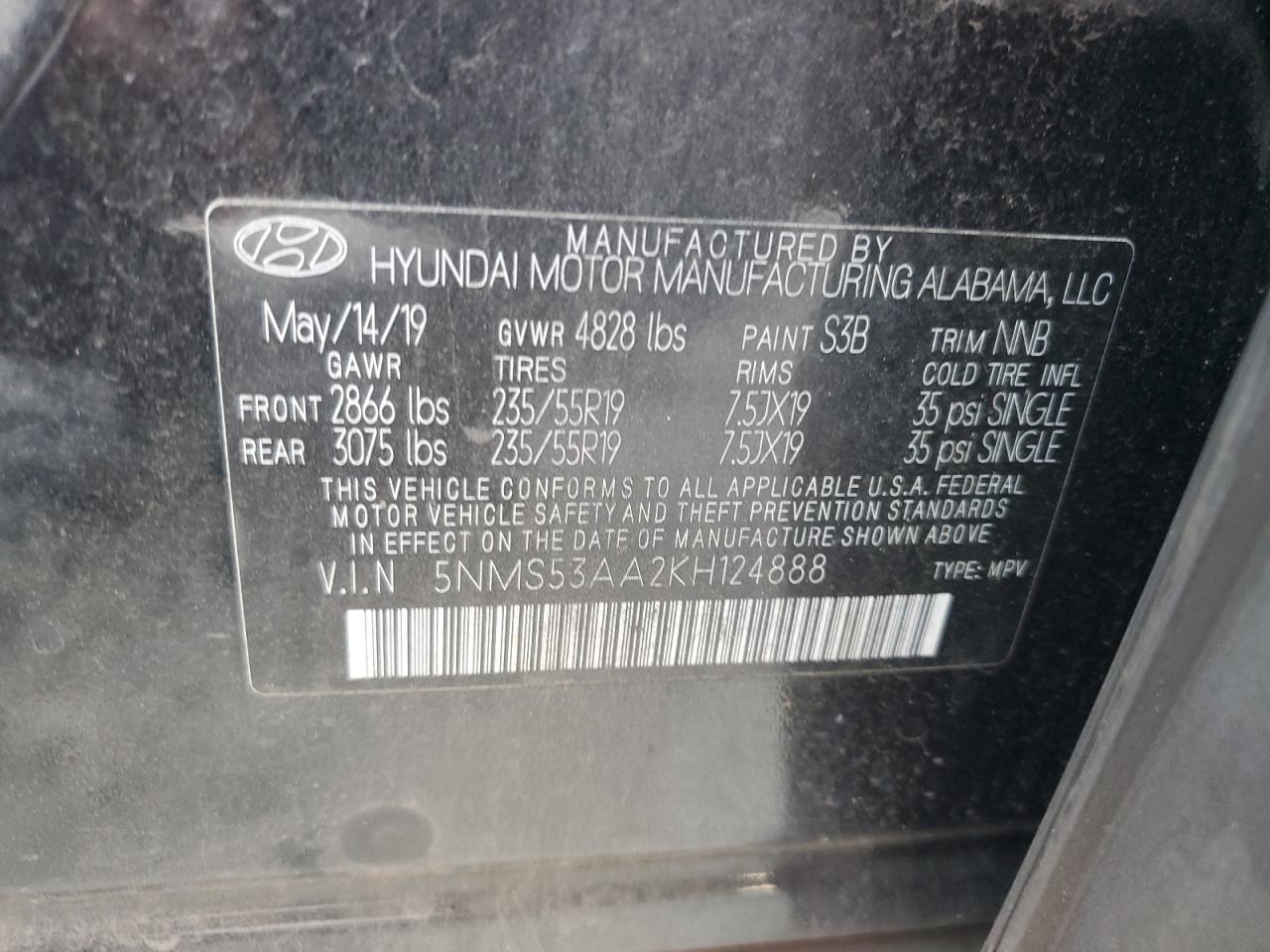 2019 Hyundai Santa Fe - Image 14