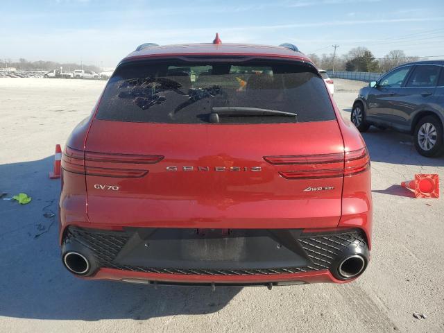  GENESIS GV70 BASE 2023 Czerwony