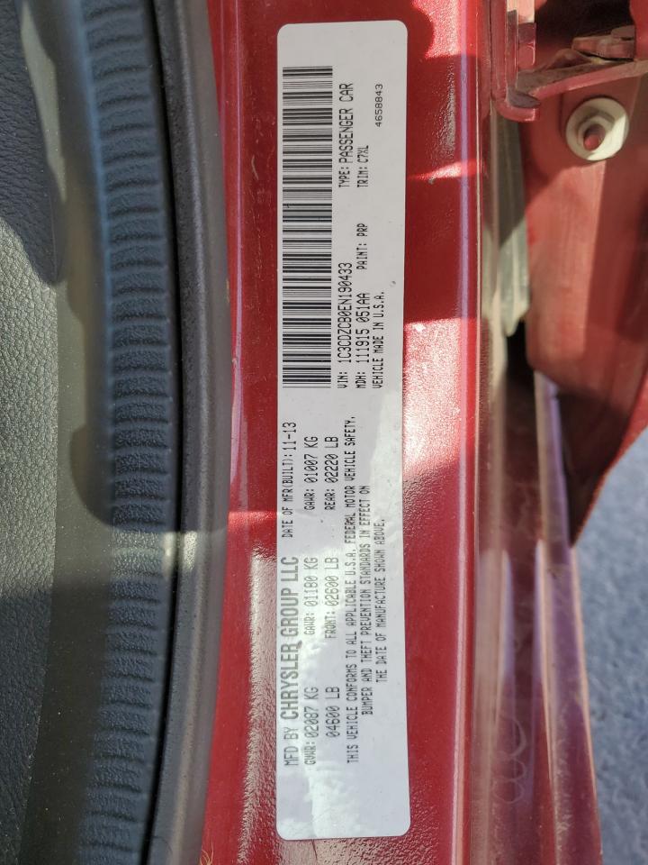 2014 Dodge Avenger Sxt VIN: 1C3CDZCB0EN190433 Lot: 48732205