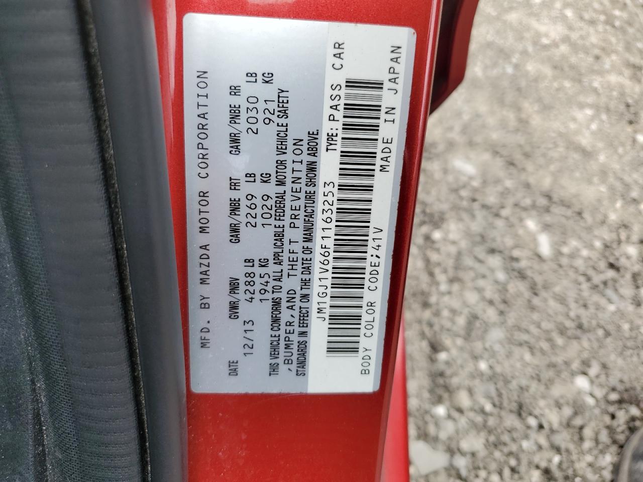 2015 Mazda 6 - Image 12