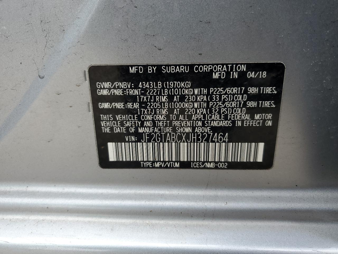 2018 Subaru XV - Image 13
