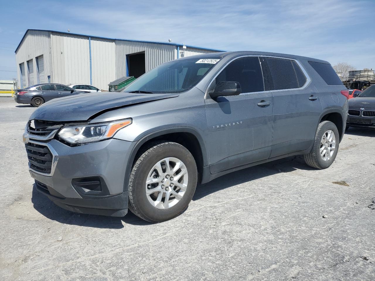 2021 Chevrolet Traverse Ls იყიდება Tulsa-ში, OK - Front End