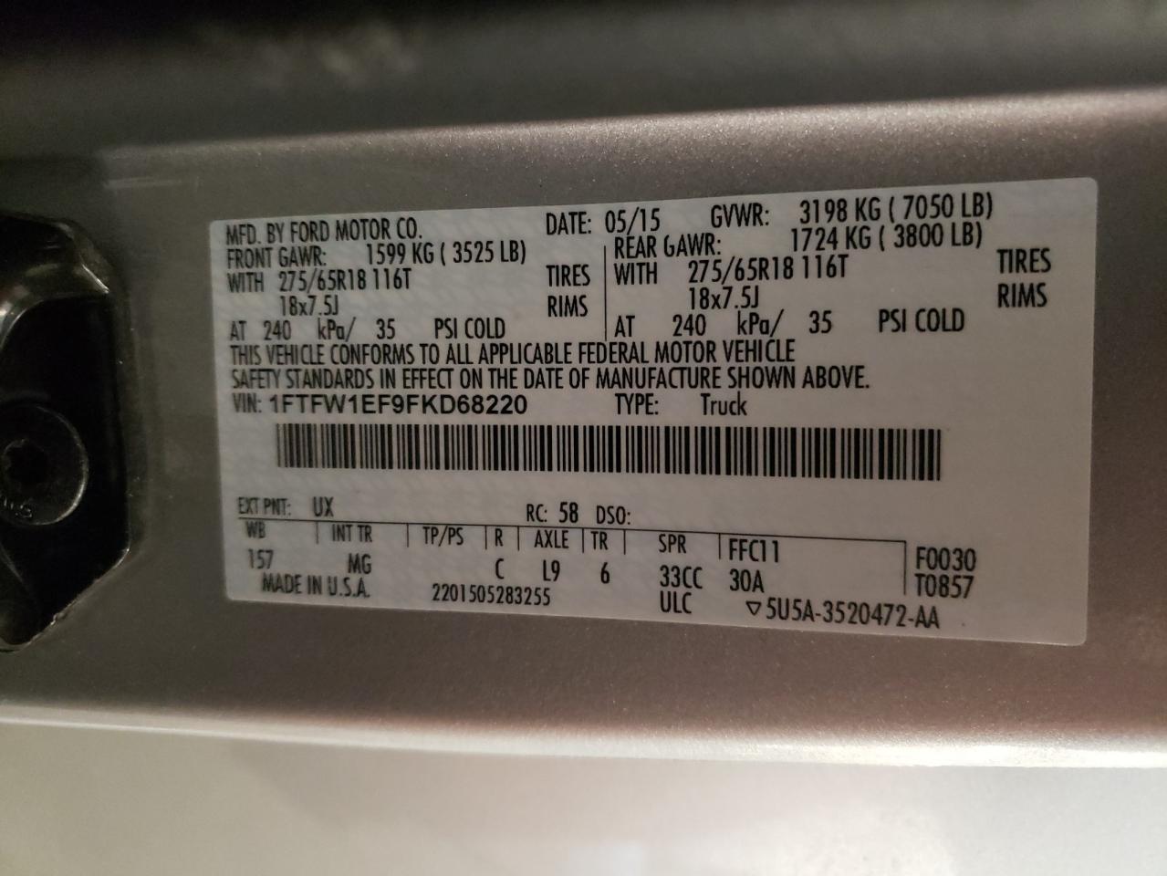 2015 Ford F-150 - Image 12