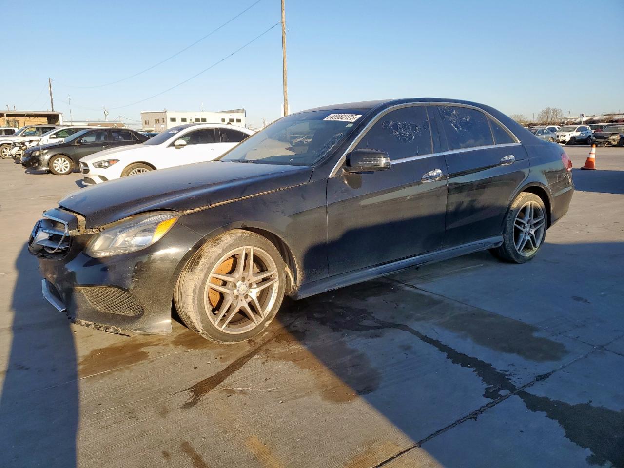 2014 Mercedes-Benz E 350 4Matic იყიდება Grand Prairie-ში, TX - Front End