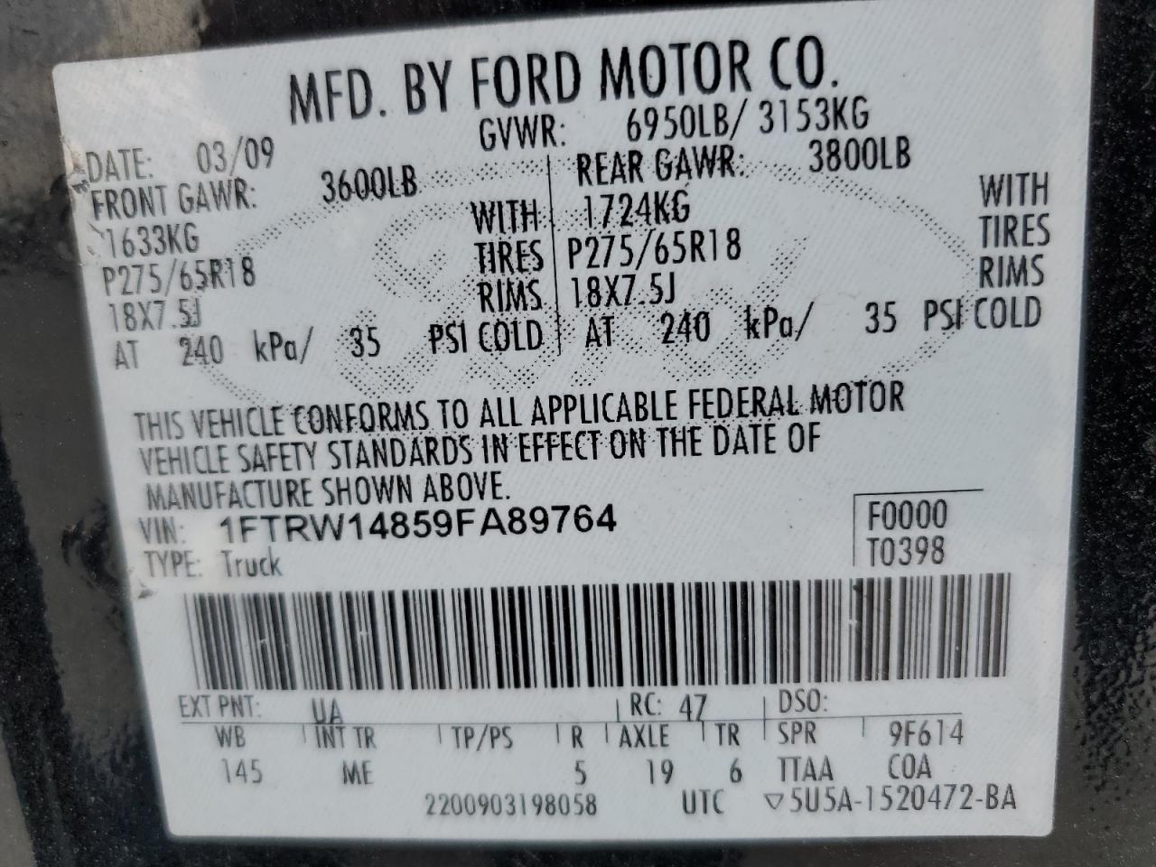2009 Ford F-150 - Image 14