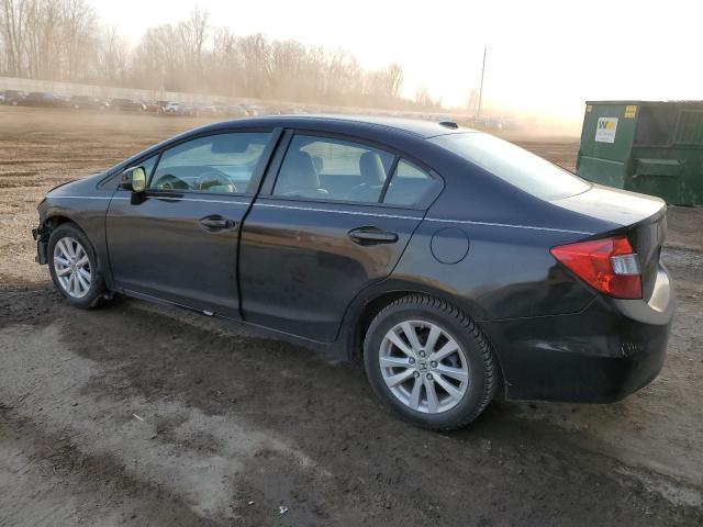  HONDA CIVIC 2012 Черный