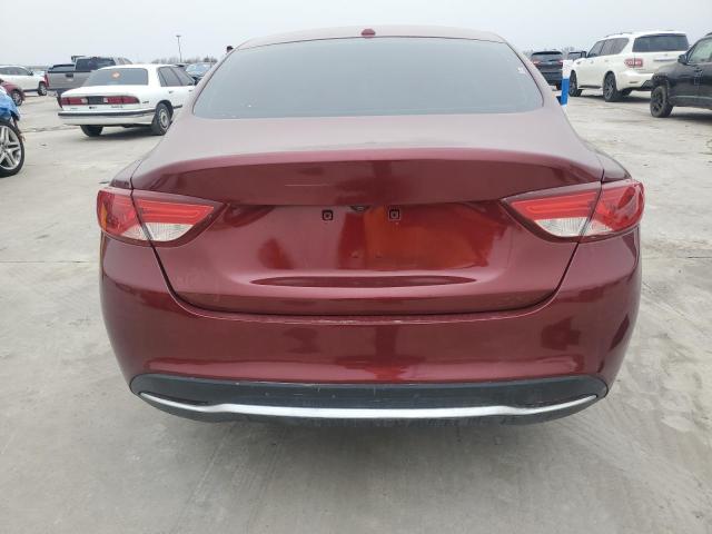 Sedans CHRYSLER 200 2016 Red