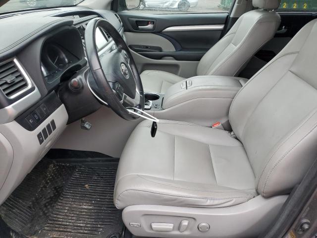  TOYOTA HIGHLANDER 2018 Серый