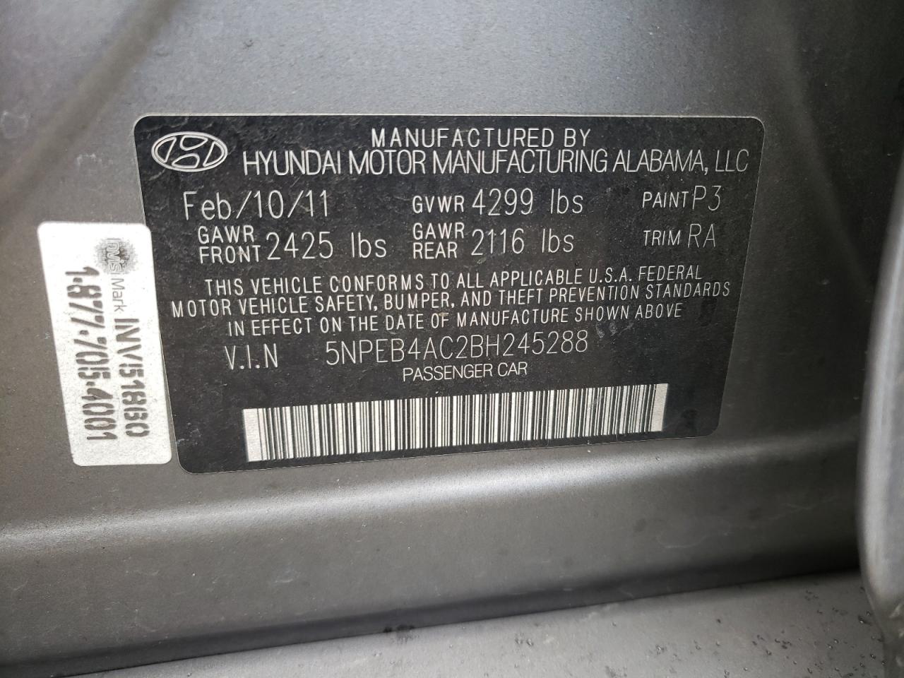 2011 Hyundai Sonata - Image 12