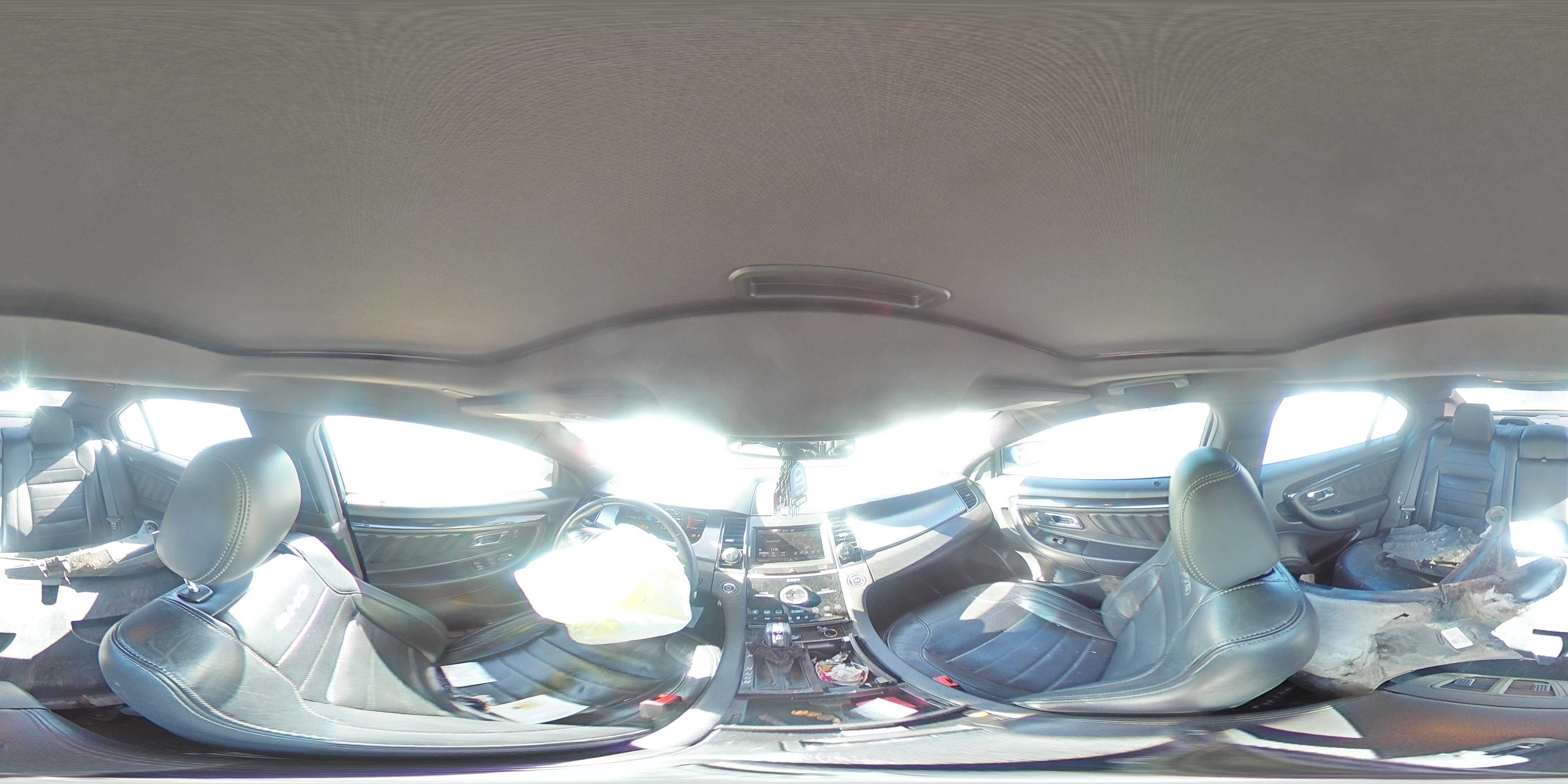 2015 Ford Taurus Sho VIN: 1FAHP2KT4FG158882 Lot: 50691495