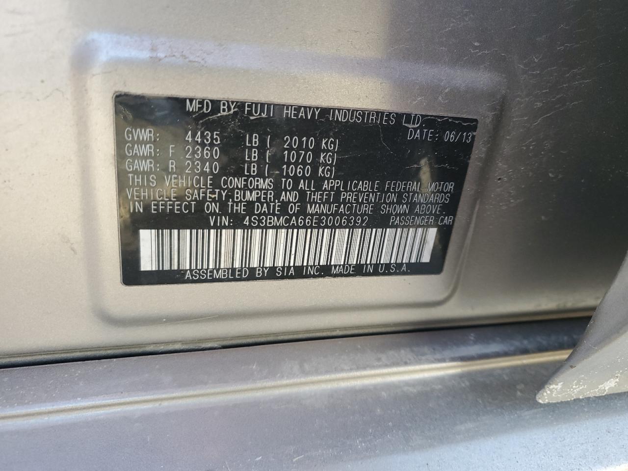 2014 Subaru Legacy - Image 14