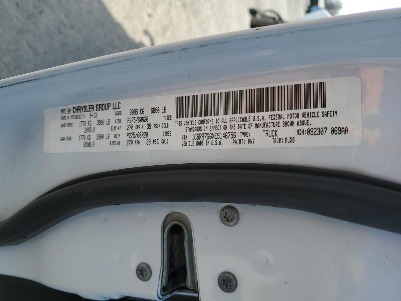 2014 RAM 1500 - Image 12