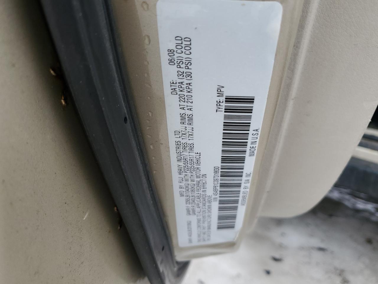 2009 Subaru Outback - Image 13