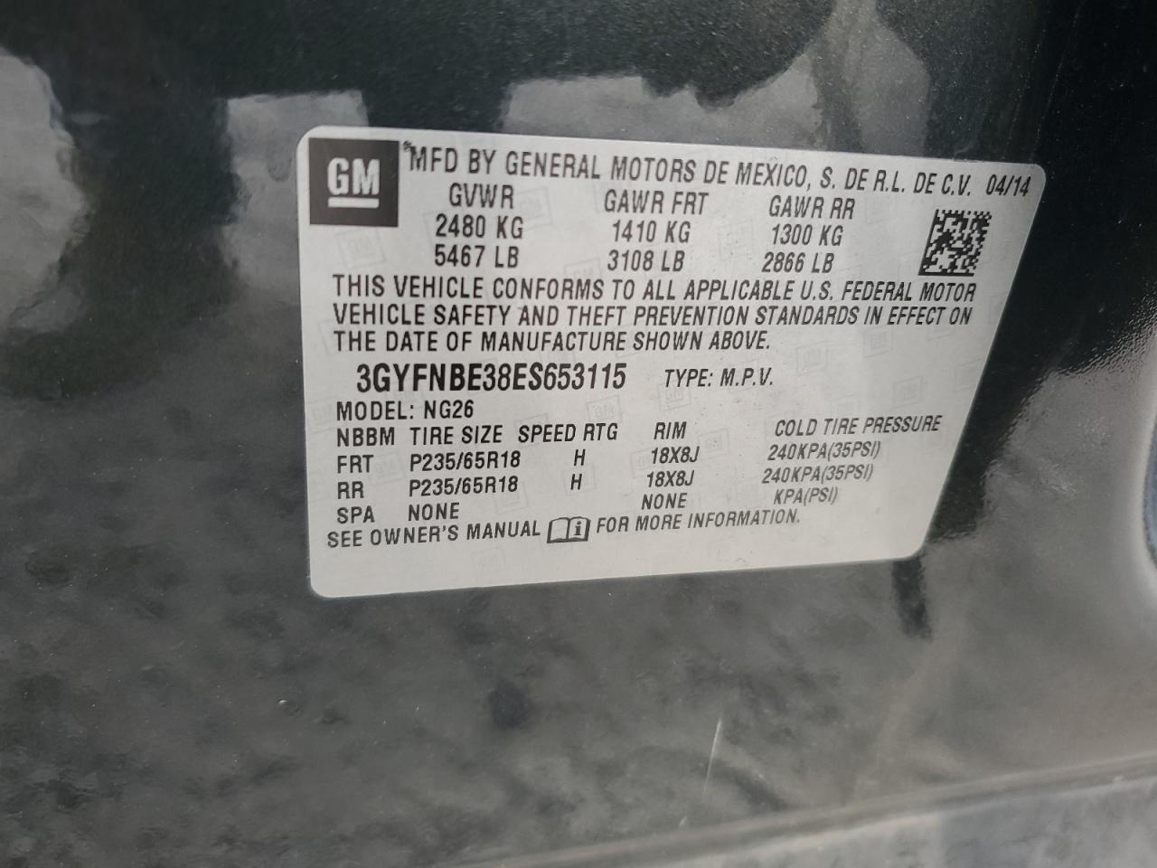 2014 Cadillac SRX - Image 16