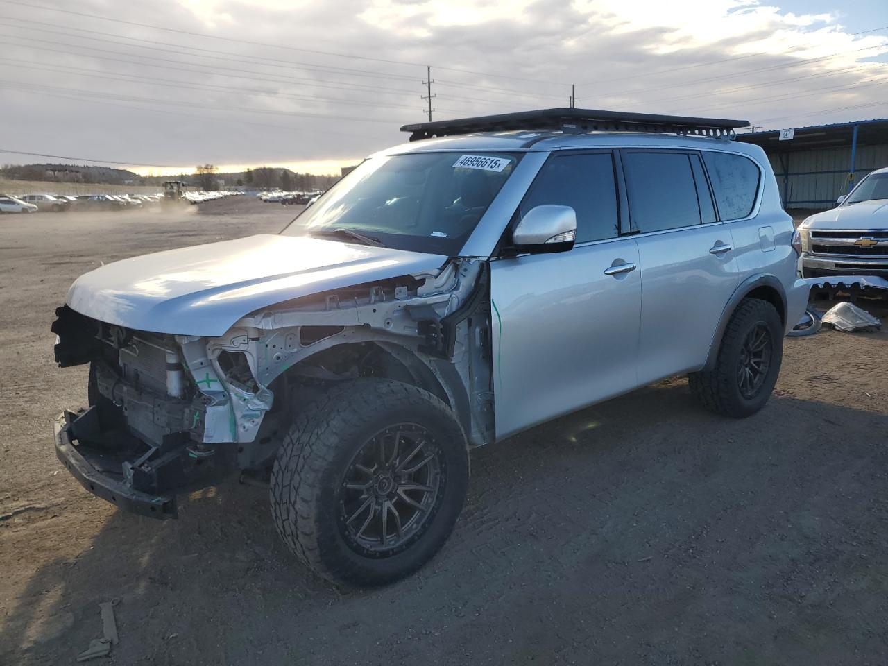 2018 Nissan Armada Sv للبيع في Colorado Springs، CO - Front End