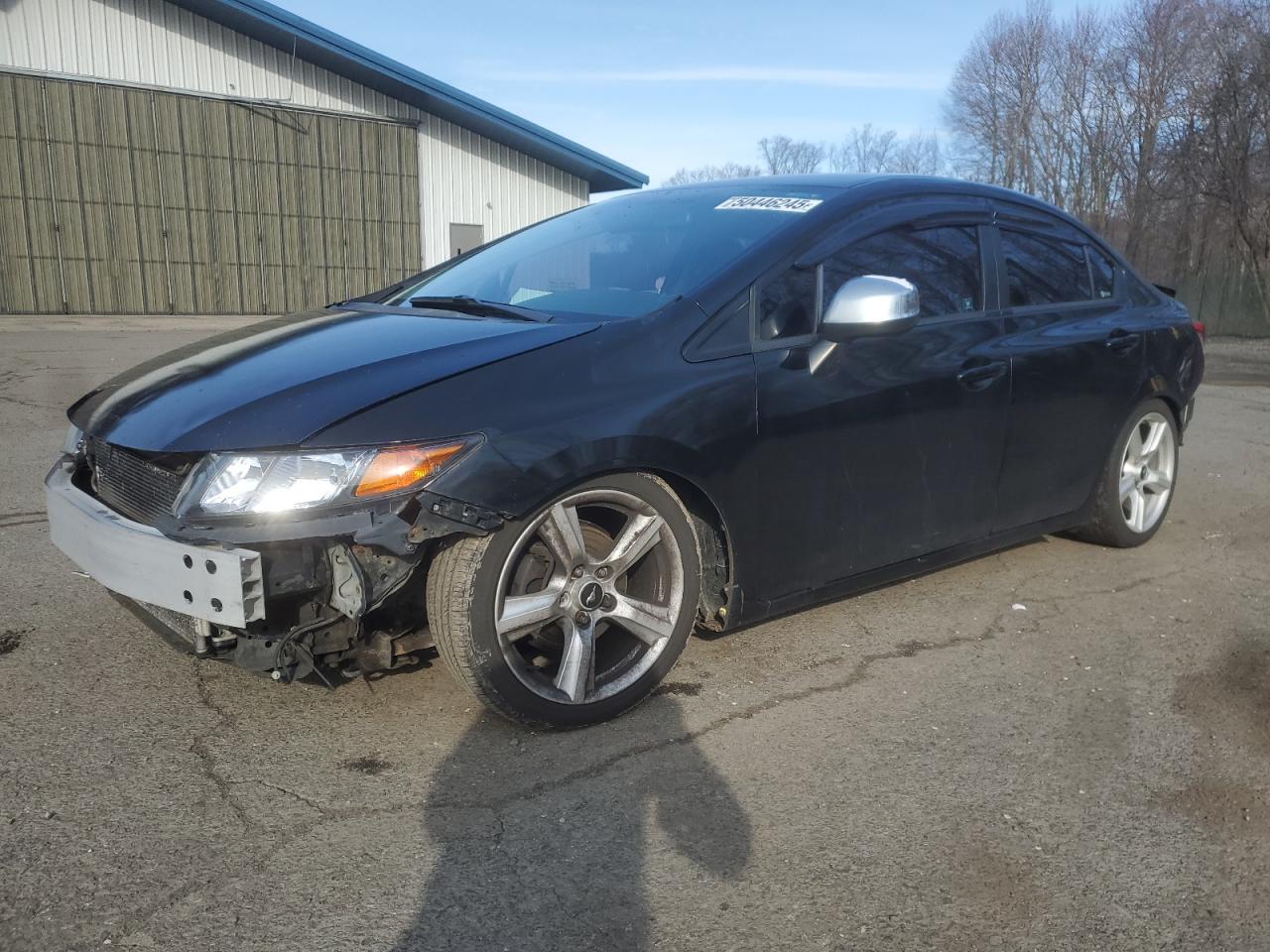 2013 Honda Civic Lx en Venta en East Granby, CT - All Over