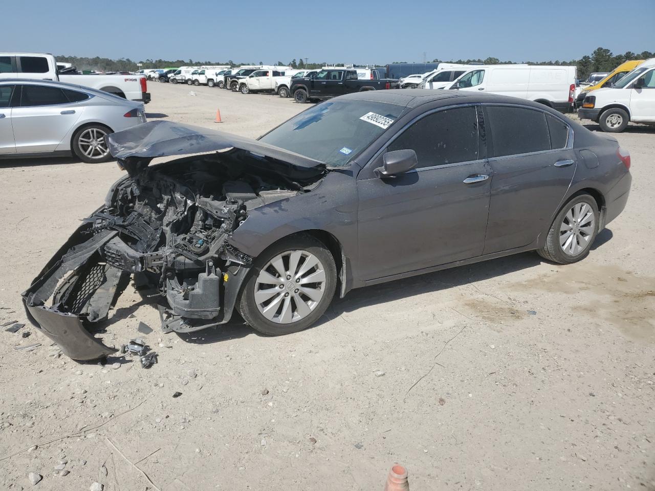 2014 Honda Accord Exl на продаже в Houston, TX - Front End