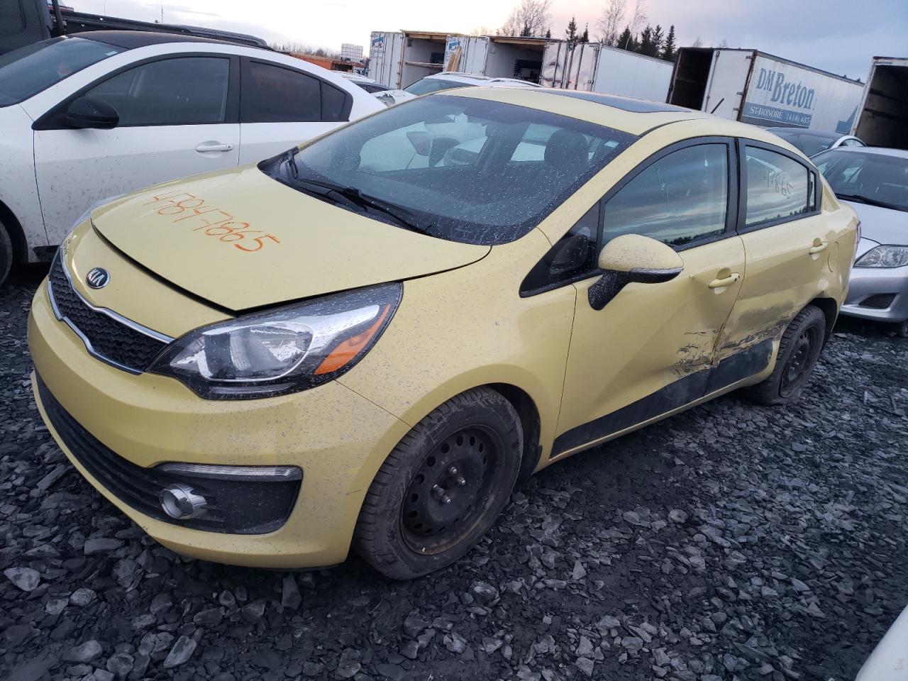 2016 Kia Rio Ex for Sale in Montreal-est, QC - Side