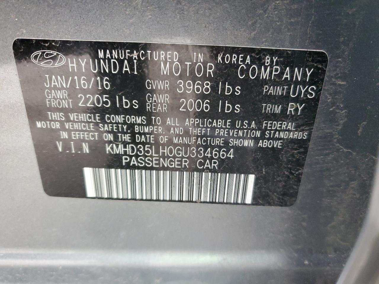 2016 Hyundai Elantra - Image 12