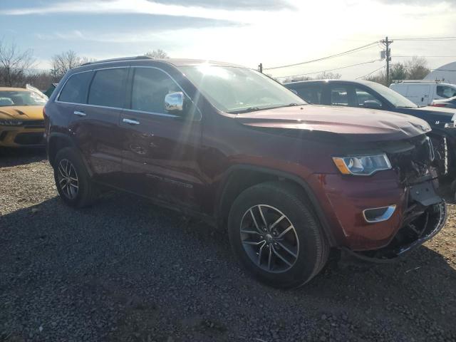 Паркетники JEEP GRAND CHER 2017 Бургунді