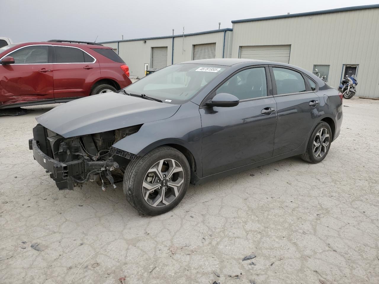 2021 Kia Forte Fe na sprzedaż w Kansas City, KS - Undercarriage