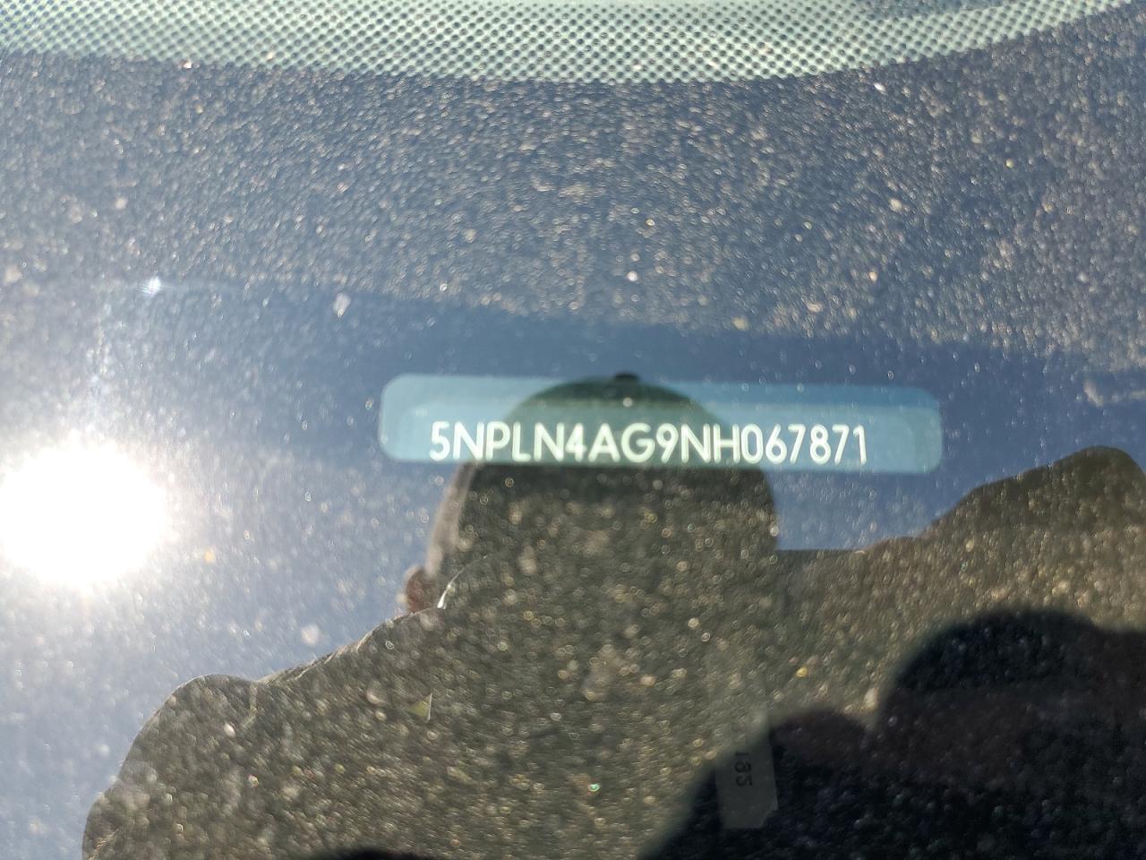 2022 Hyundai Elantra Sel VIN: 5NPLN4AG9NH067871 Lot: 50760315