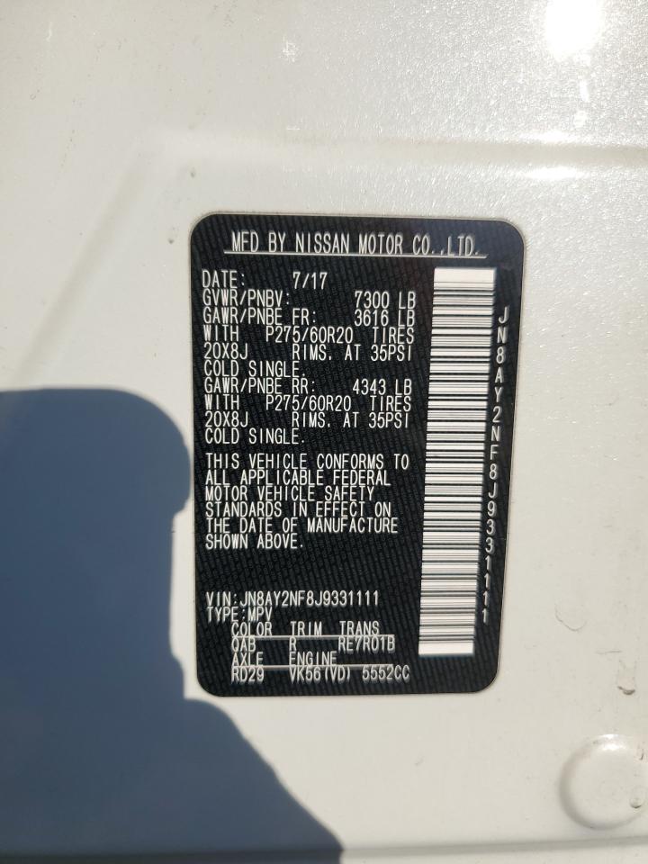 2018 Nissan Armada - Image 16