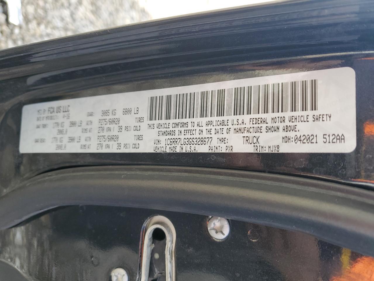 2016 RAM 1500 - Image 12