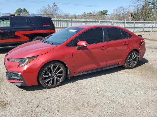  TOYOTA COROLLA 2021 Czerwony