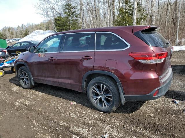 2017 TOYOTA HIGHLANDER LE